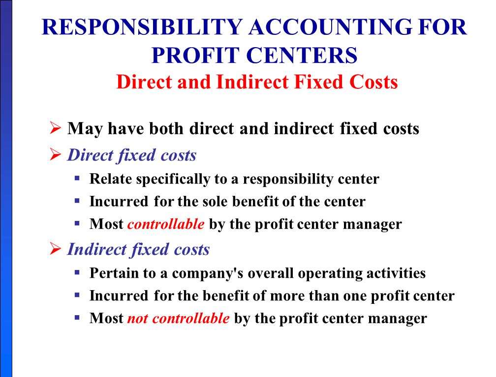 Direct and indirect costs essay